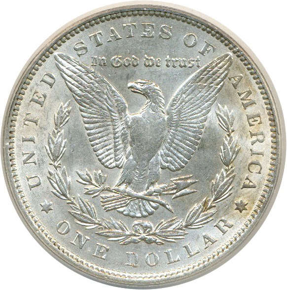 image for: Top 100 VAM: 1887 $1 ANACS AU55 (VAM 1A  Donkey Tail)