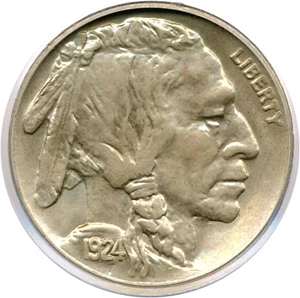 image for: 1924 5c PCGS MS64