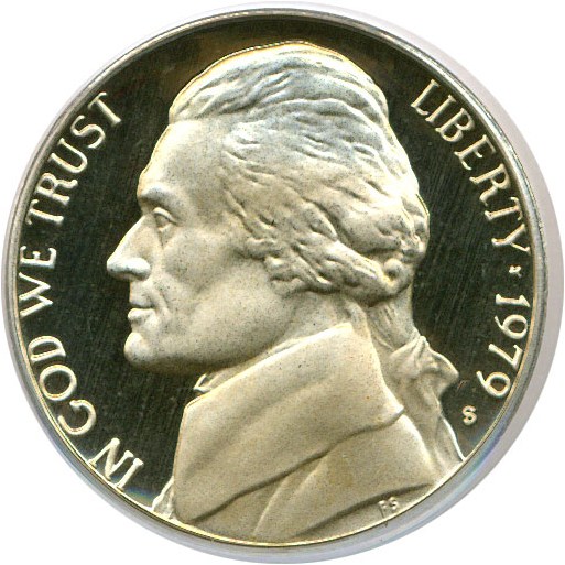 image for: 1979-S 5c Ty.2 PCGS Proof 69 DCameo