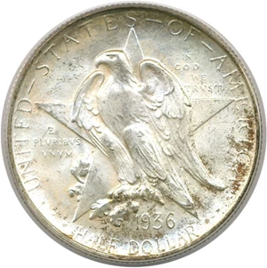 image for: 1936-D 50c Texas PCGS MS67