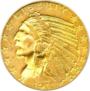 image for: 1911-S $5 PCGS MS63