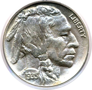 image for: 1935 5c PCGS MS66