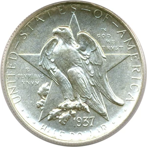 image for: 1937 50c Texas PCGS MS66
