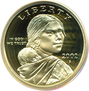 image for: 2002-S Sac $1 PCGS Proof 69 DCameo