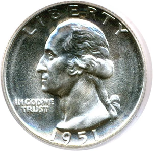 image for: 1951 25c PCGS Proof 67