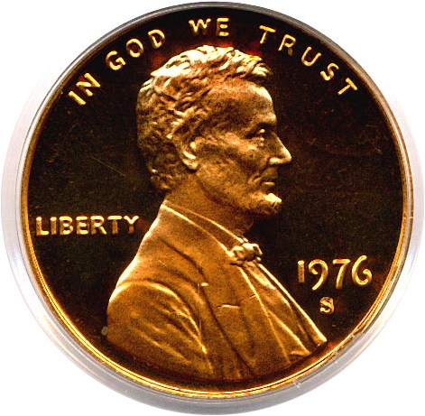image for: 1976-S 1c  PCGS Proof 68 RD DCameo