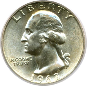 image for: 1963-D 25c PCGS MS65