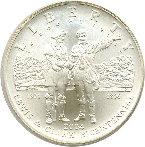 image for: 2004-P $1 Lewis & Clark PCGS MS69