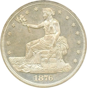 image for: 1876 Trade$ PCGS MS63