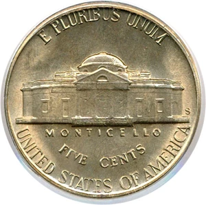image for: 1948-S 5c PCGS MS65 FS