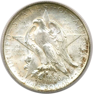 image for: 1936-D 50c Texas PCGS/CAC MS67