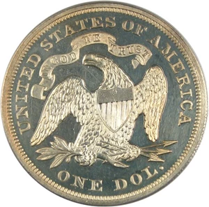 image for: 1873 $1 PCGS Proof 64 OGH