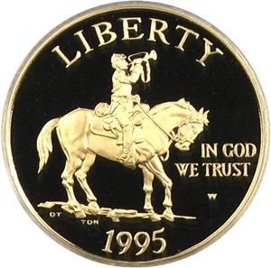 image for: 1995-W $5 Civil War PCGS Proof 70 DCameo