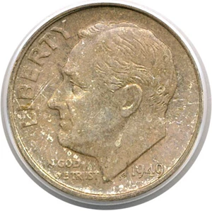 image for: 1949-S 10c PCGS MS66