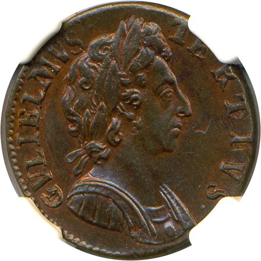 image for: Great Britain: 1696 Far  NGC MS64 BN