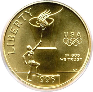 image for: 1996-W $5 Cauldron PCGS MS70