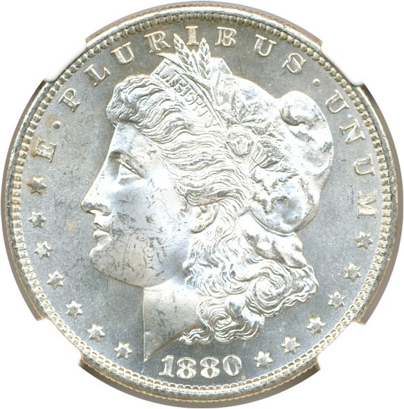 image for: Hot 50 VAM: 1880/9-S $1 NGC MS65 (VAM 11, Medium S)