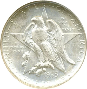 image for: 1935-S 50c Texas NGC MS67