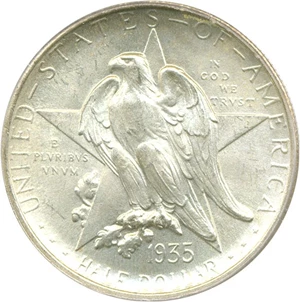 image for: 1935 50c Texas PCGS MS67