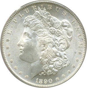 image for: 1890-S $1 PCGS MS66