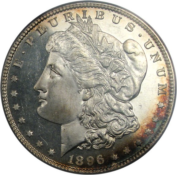 image for: 1896 $1  PCGS/CAC MS66 PL