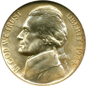 image for: 1944-D 5c NGC MS66 5FS