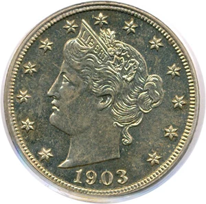 image for: 1903 5c PCGS Proof 64