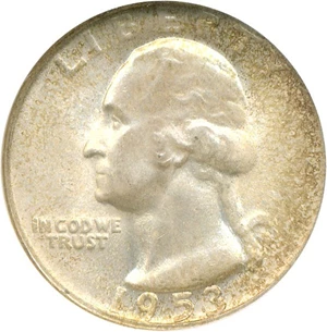image for: 1953-S 25c NGC MS66