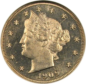 image for: 1909 5c NGC Proof 64