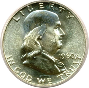 image for: 1960 50c PCGS MS65 FBL OGH