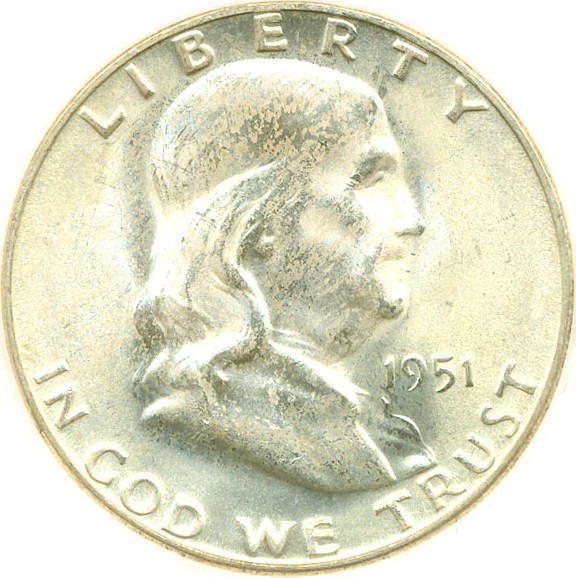 image for: 1951-S 50c DGS MS65