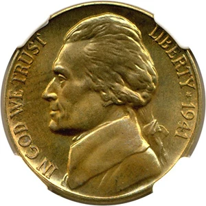 image for: 1941-D 5c NGC MS67 5FS