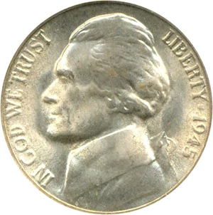 image for: 1945-S 5c NGC MS67
