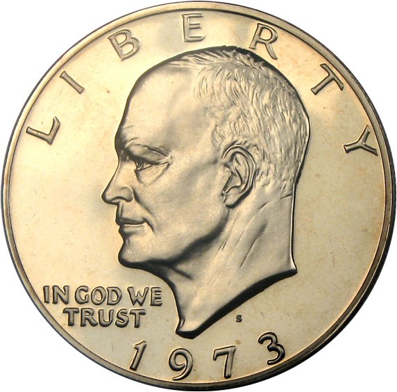 image for: 1973-S $1 Clad PCGS Proof 69 DCameo