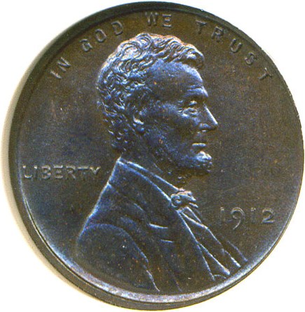 image for: 1912 1c DGS Proof 65 (Environmental Damage)