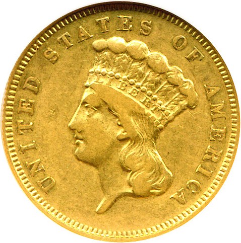 image for: 1886 $3  NGC XF40