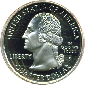 image for: 2000-S 25c New Hampshire PCGS Proof 69 DCameo