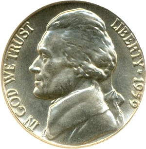 image for: 1959 5c NGC MS66