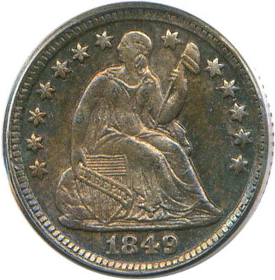 image for: 1849-O H10c  PCGS MS64