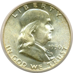 image for: 1950 50c PCGS MS65 FBL OGH