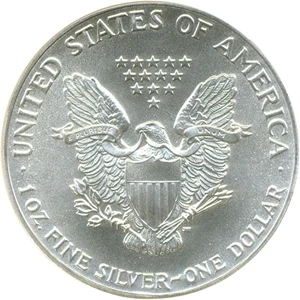 image for: 1986 $1 Silver Eagle NGC MS70