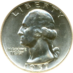 image for: 1957-D 25c NGC MS65