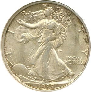 image for: 1935-S 50c NGC MS62