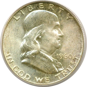 image for: 1960 50c PCGS MS65 FBL
