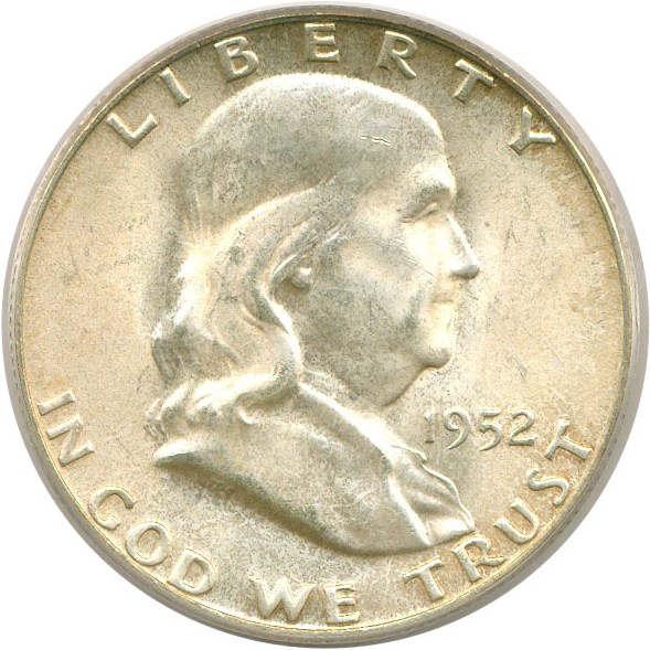 image for: 1952-S 50c  PCGS MS64  FBL