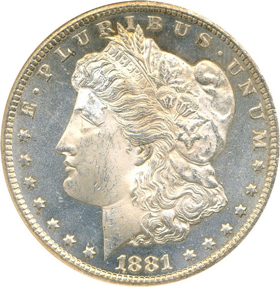 image for: 1881-CC $1  ANACS MS63 PL
