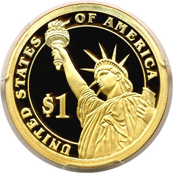 image for: 2008-S $1 Martin Van Buren PCGS Proof 69 DCameo