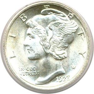 image for: 1923 10c PCGS MS66 FB