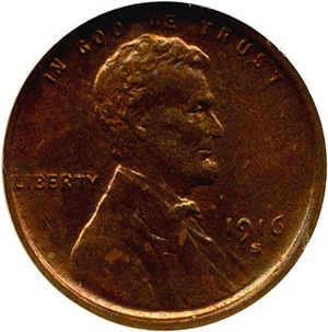 image for: 1916-S 1c NGC MS65 RB