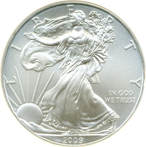 image for: 2009 $1 Silver Eagle NGC MS69 Early Releases